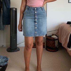 Rachel Parcell Mini Denim Skirt